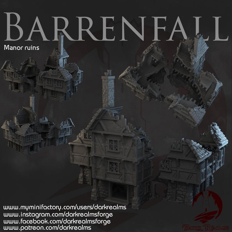 Dark Realms - Barrenfall - Manor Ruins
