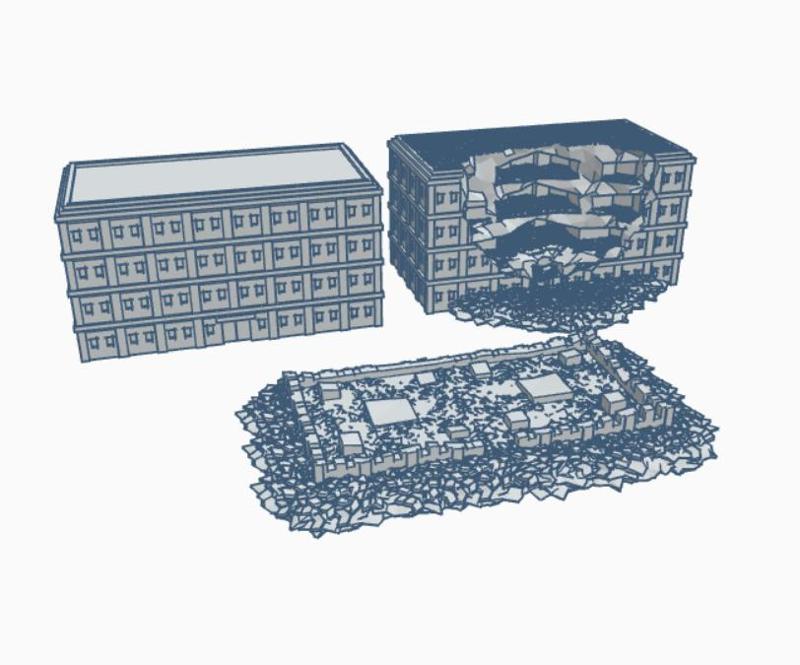 Modern Building 5 Three Stage Bundle Pack