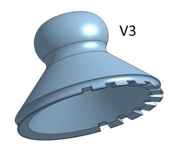 Eiskratzer ein- und mehrteilige Version