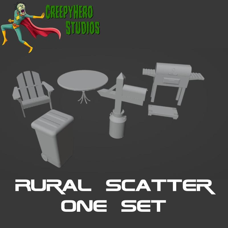 Modern Rural Scatter One Set