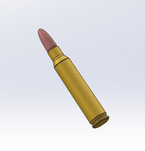 Dummy Bullet Cal. .223 Rem Remington Reloading