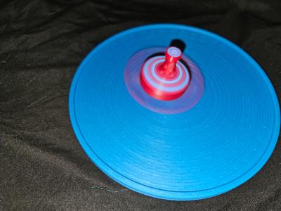 Concave Plate for Spinner Tops