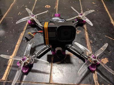 Dilly Quad GoPro Hero8 Mount, 20°