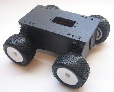 Full rotation servo driven rover