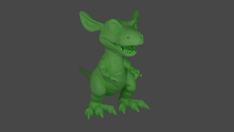 Cute T-rex toy dinosaur