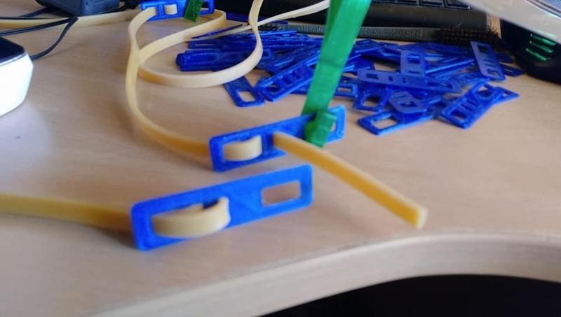 Faceshield interface to 6x2 rubber