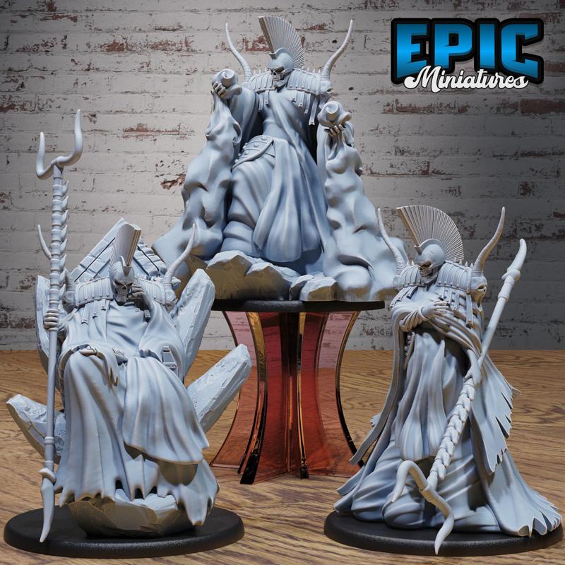 God Hades Avatar Set ‧ DnD Miniature ‧ Tabletop Miniatures ‧ Gaming Monster ‧ 3D Model ‧ RPG ‧ DnDminis ‧ STL FILE