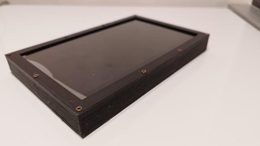 simple 7 inch display housing