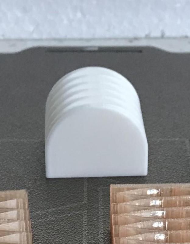 Door stop bumper rounded medium