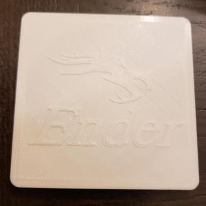 Ender 3 PSU fan cover 6x2mm magnets