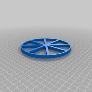3-inch radius deployment zone markers