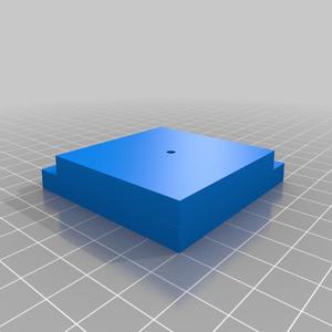 Lack table leg plate