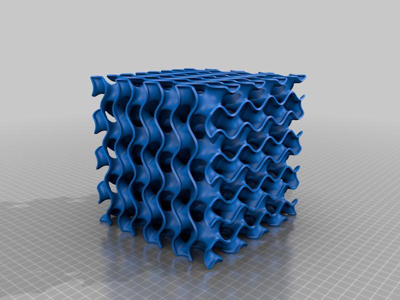 gyroid Cube