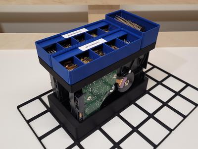 Gridfinity 3.5" HDD Storage
