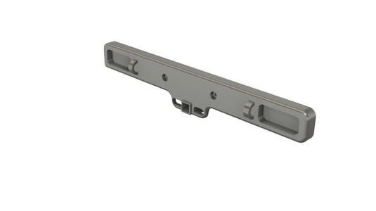 Traxxas TRX4 rear bumper remixed with hitch