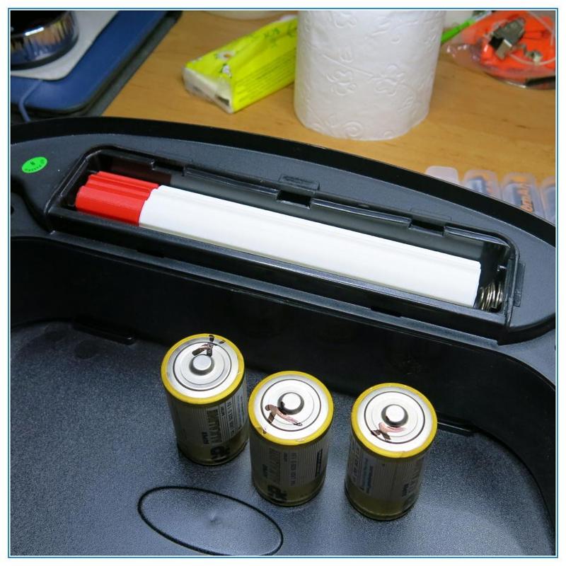 Adaptér 3xLR20 x Li-ion 18650 pro bezdotykový koš