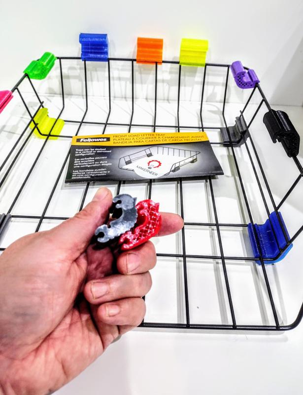 Replacement Foot for Fellowes Stacking Wire Tray