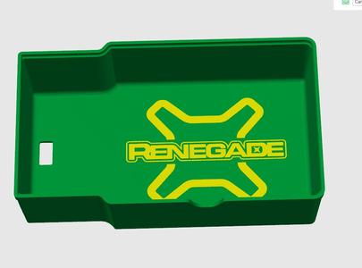 Jeep Renegade armrest storage box COLORED