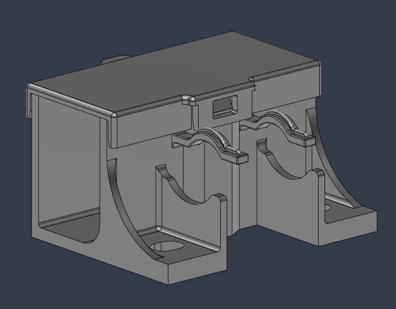 AUDI 4A0971828A and 4A0971839 BATTERY TERMINAL ASM