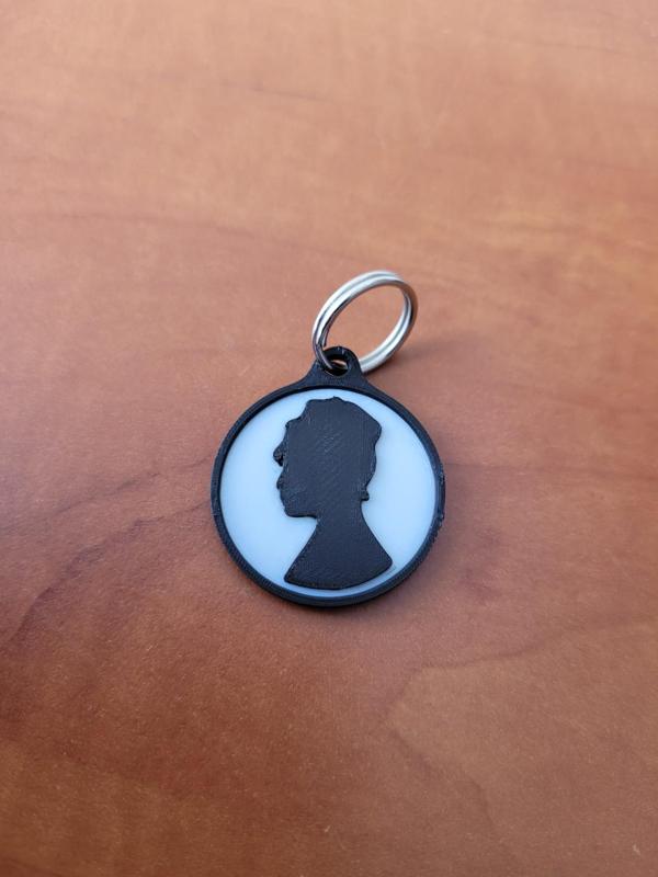 Lady Whistledown keytag