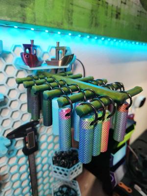 Honeycomb Keychain Hooks