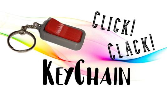 ClickClack Magnetic Fidget Keychain
