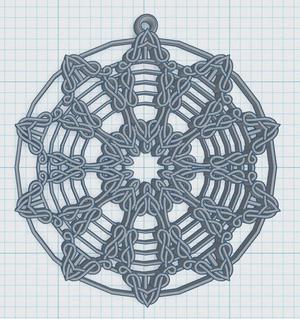 Celtic Snowflake 24