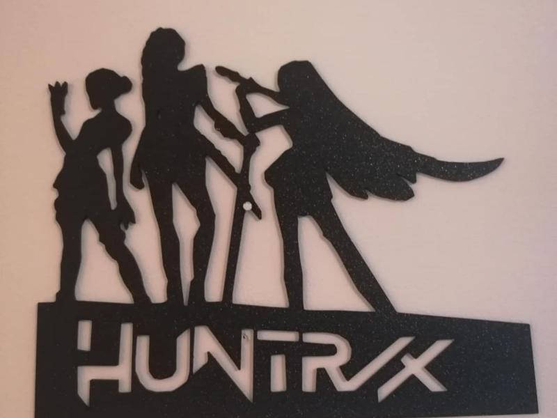 K-pop Demon Hunters Huntrix Wall Art