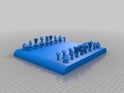 Mushroom Chess Set