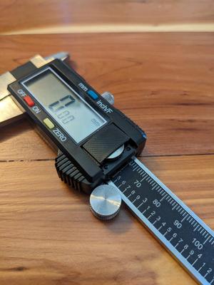 Neiko Caliper Battery Cover