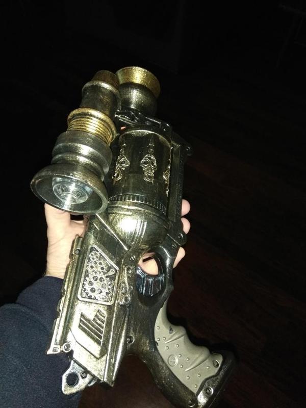 Nerf Maverick Steampunk Mod