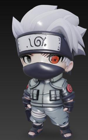 kakashi cute model NARUTO