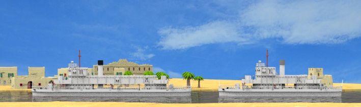 Nile Gunboat Melik 28mm (scalable to 15mm)