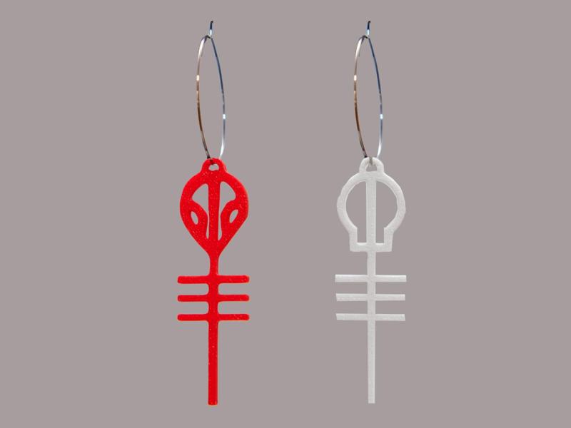 Clique earrings Twenty One Pilots