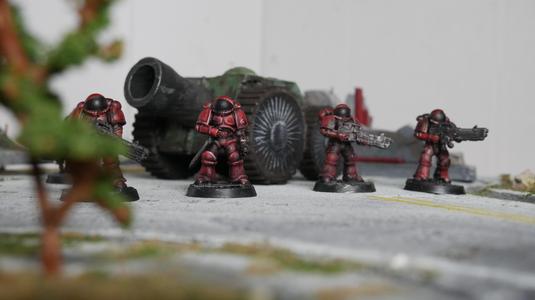 Orc Tank / Scrap Cannon  - Ideal for Warhammer 40K, Infinity, One Page Rules - Grim Dark Future, Necromunda.