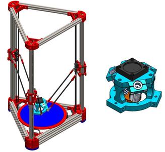 Effector for Delta Printer