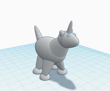 Cute Chubby Unicorn