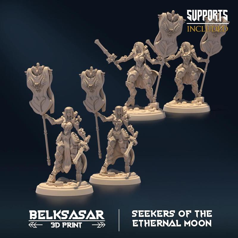 Moon Keeper Battleleader All Variant Set x2