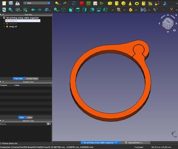 O-Ring for Cable Management