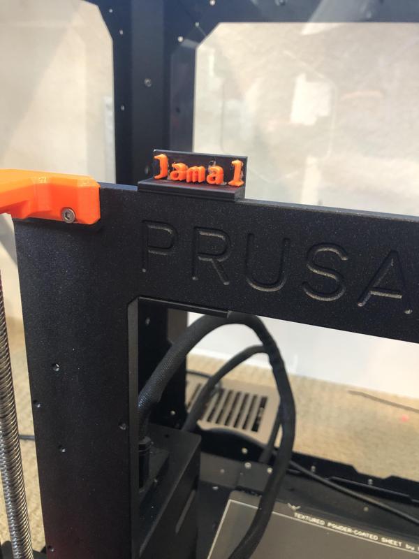 prusa MK4 frame clip