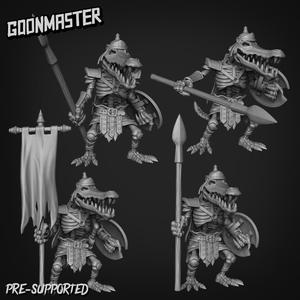 Crocodile Skeleton Bundle 1