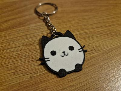 Kawaii Cat Keyring 5 (AMS Ready)