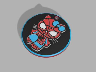 keyring/ key ring Hello Kitty Spiderman