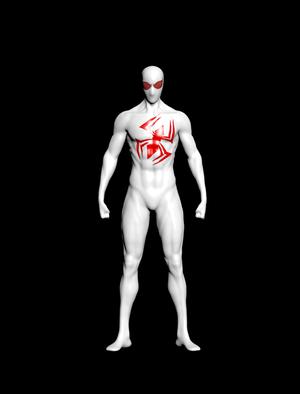 Scarlet spider white suit
