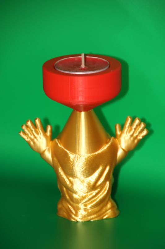 Gnomo YEAH candle holder