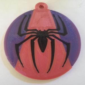 Spiderman keyring