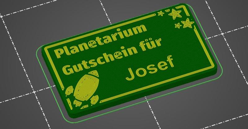 Planetarium Gutschein