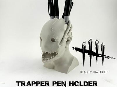DBD Trapper Pen Holder - bust