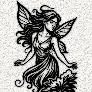 wind fairie element fairy wall art home decor