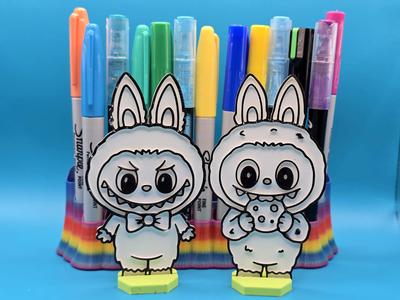 La Bu Bu Labuba Cookie Fun Coloring Craft